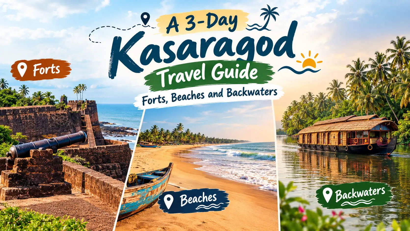 A 3-Day Kasaragod Travel Guide: Forts, Beaches and Backwaters