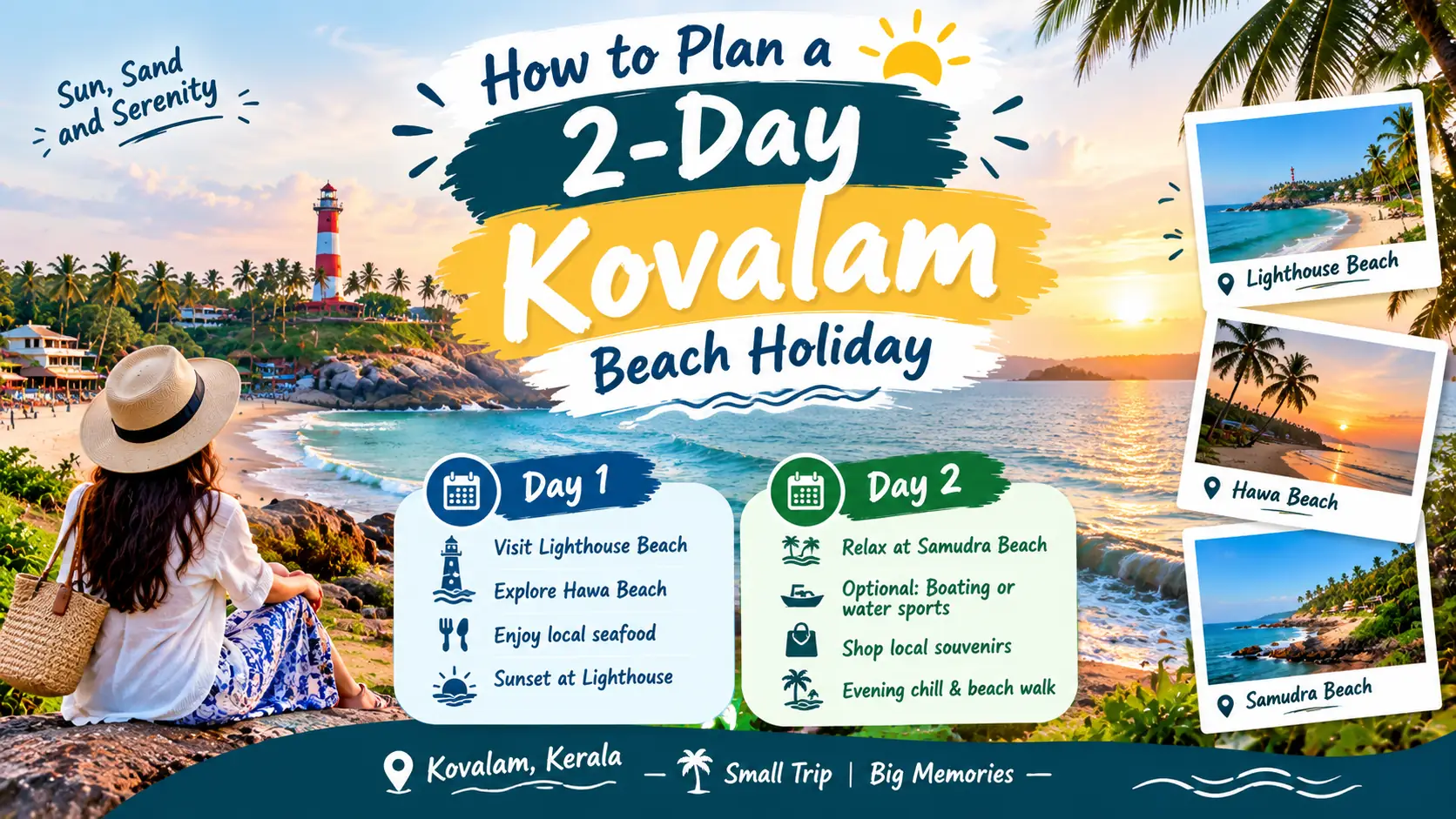 How to Plan a 2-Day Kovalam Beach Holiday