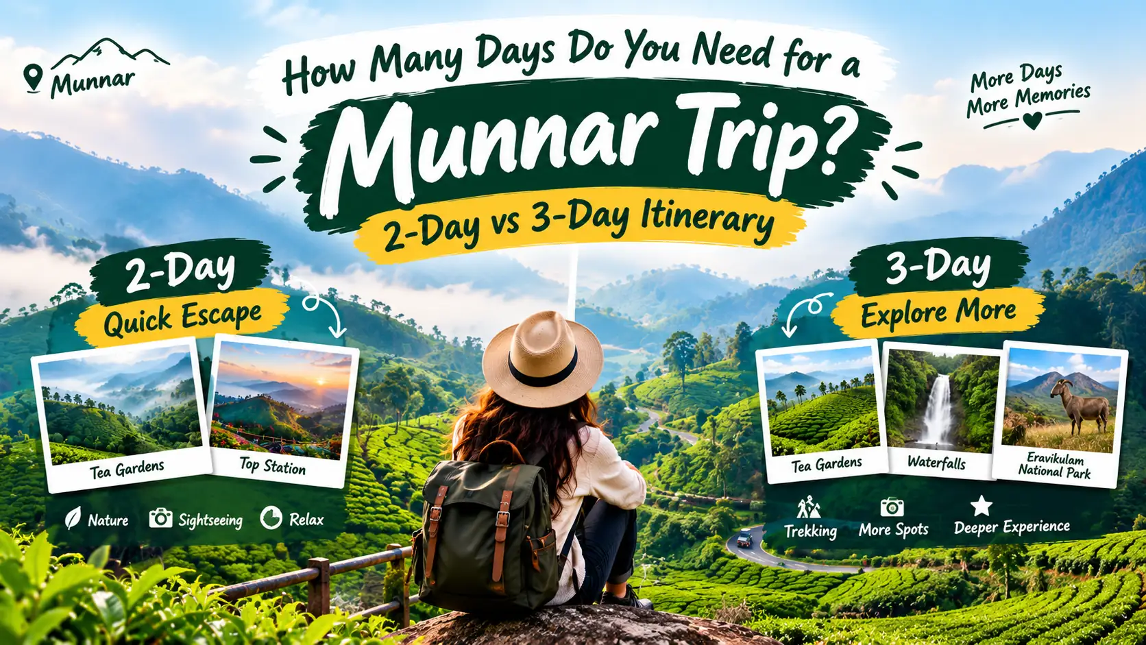 How Many Days Do You Need for a Munnar Trip? 2-Day vs 3-Day Itinerary