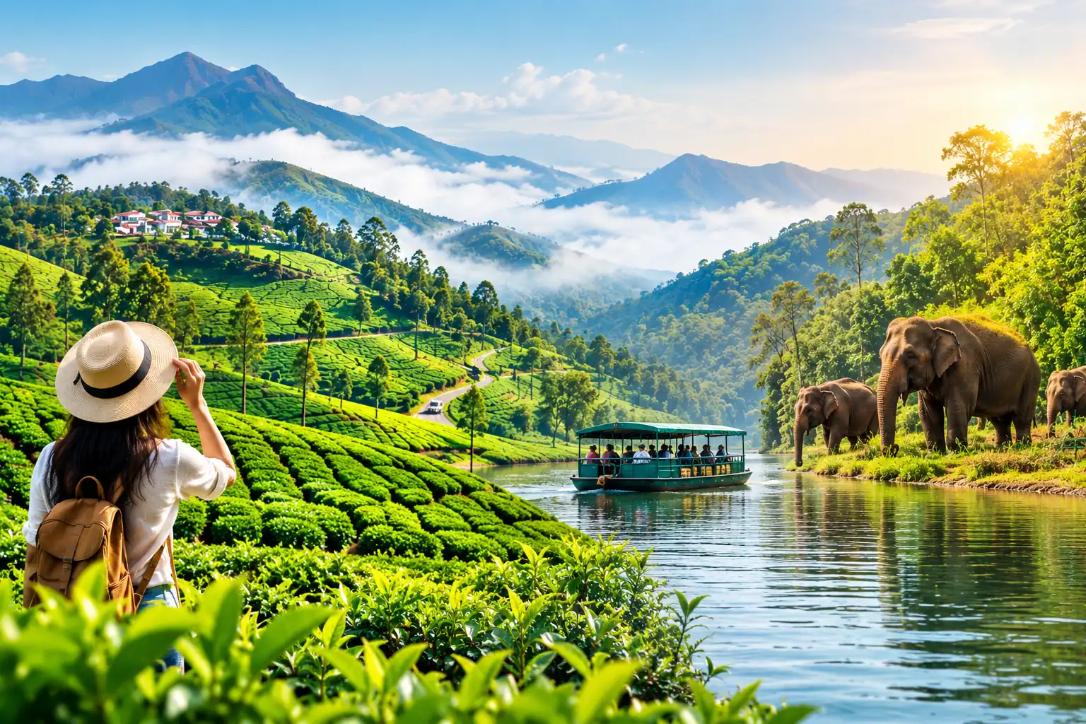 Munnar Thekkady tour package